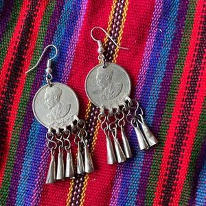 Noonday Collection Coin drop earrings